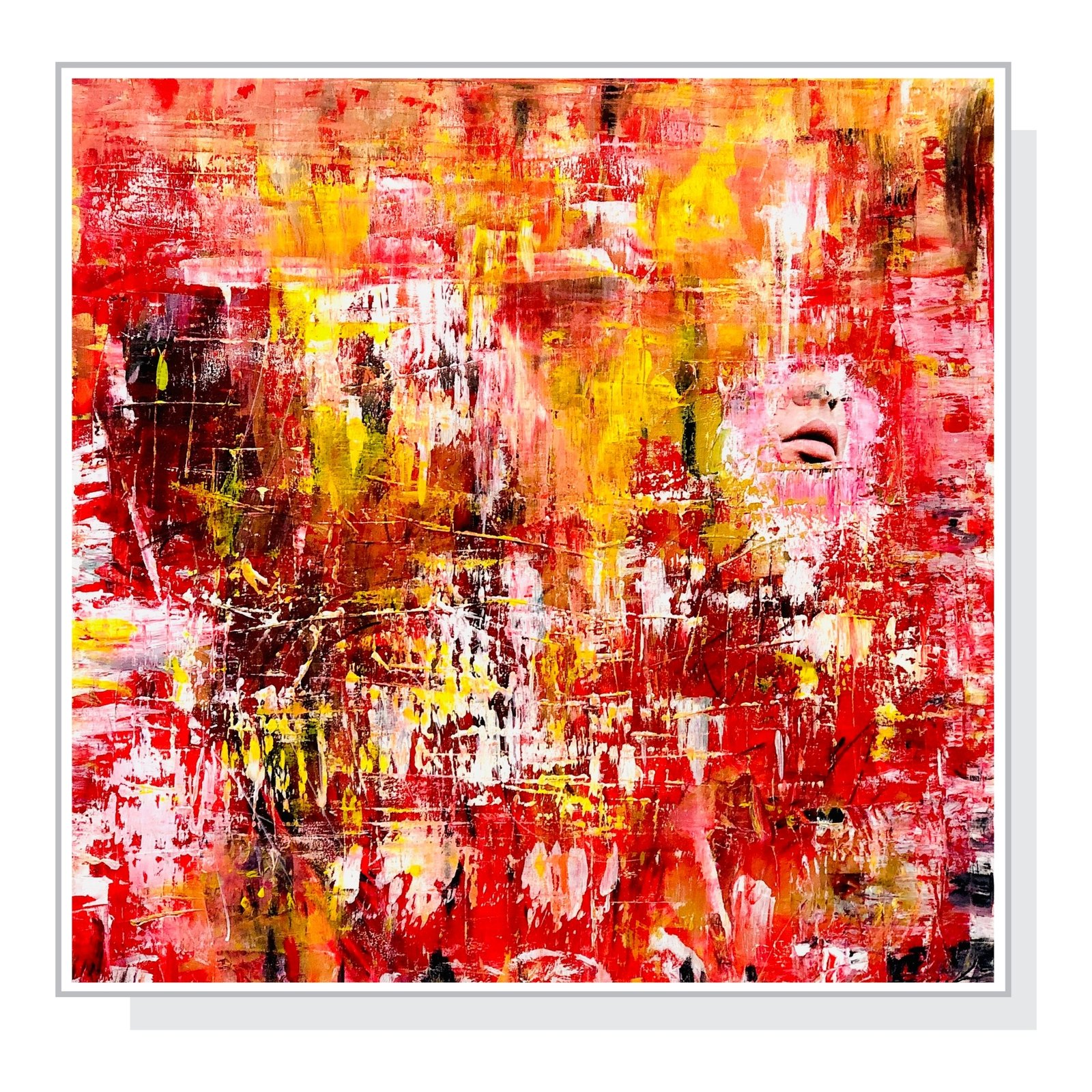 Acryl auf Leinwand_100 x 100 cm_Boca 2017_1.400 Euros - Verônica Falcão